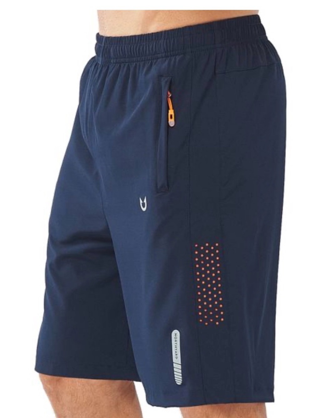 Northyard Mens Shorts Small Blue Athletic Workout Gym